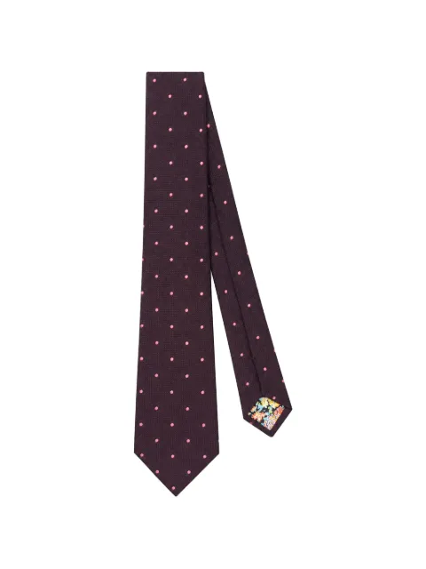 Paul Smith polka-dot silk tie