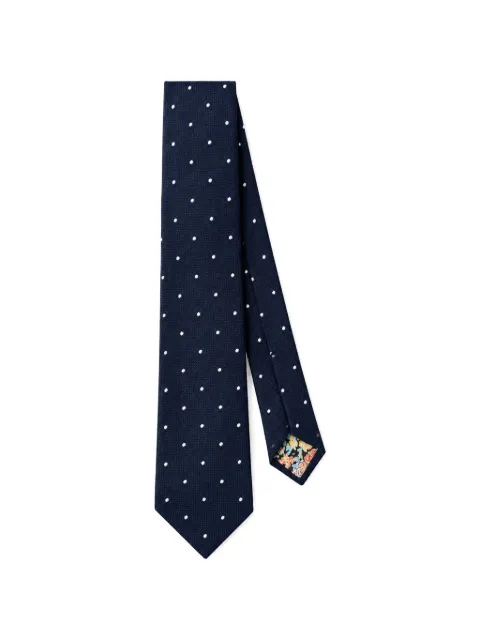 Paul Smith polka-dot silk tie