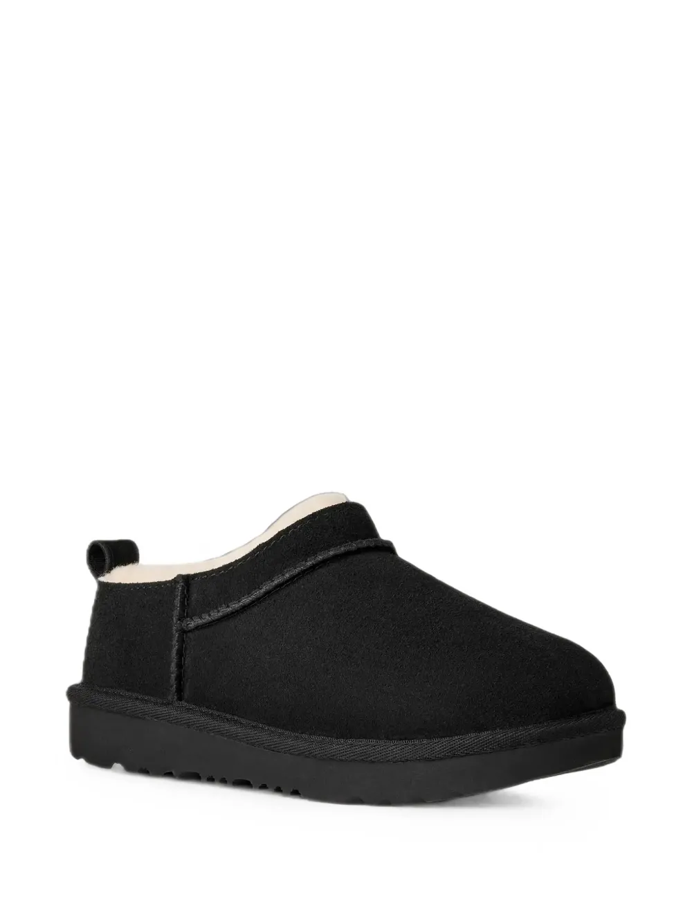 UGG Kids suede slip-on boots - Nero