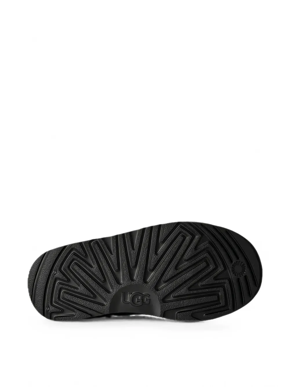 UGG Kids suede slip-on boots Zwart