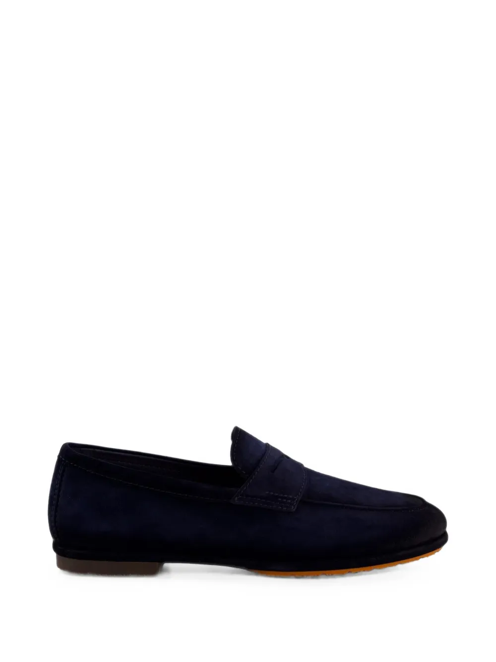 Santoni Carlo penny loafers - Blu