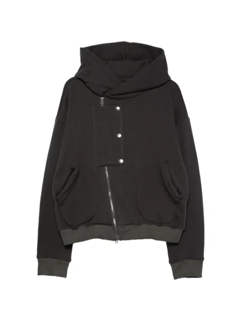 Individual Sentiments panelled hooded jacket