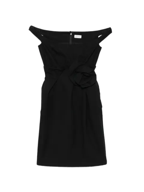 Magda Butrym off-shoulder rosette-detail dress