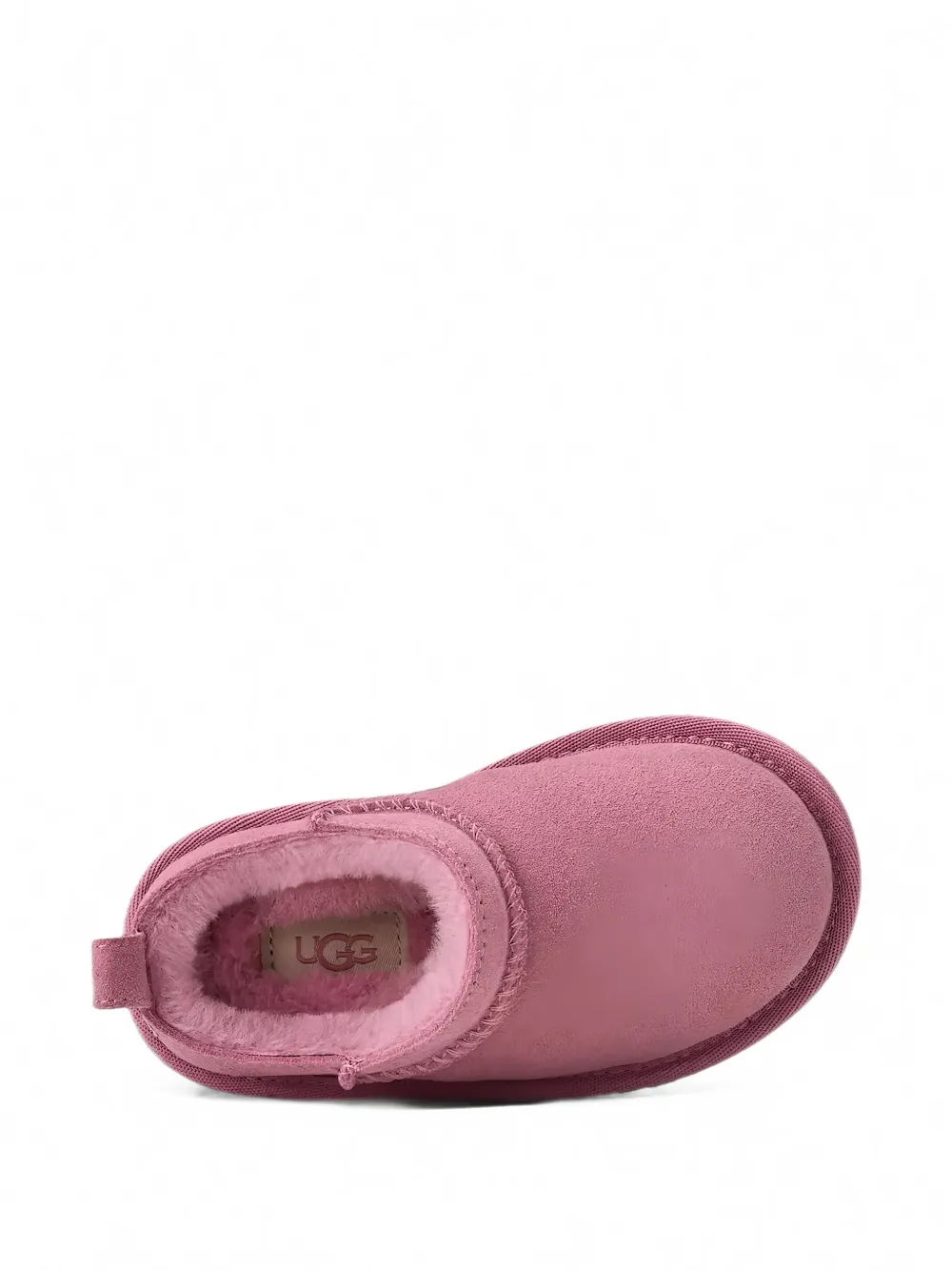 UGG Kids Classic water-repellent suede sandals Roze