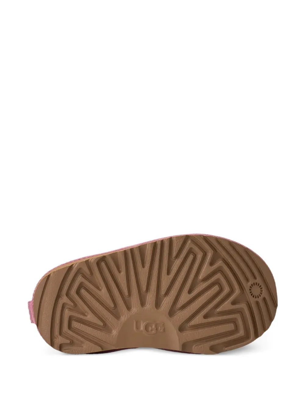 UGG Kids Classic water-repellent suede sandals Roze
