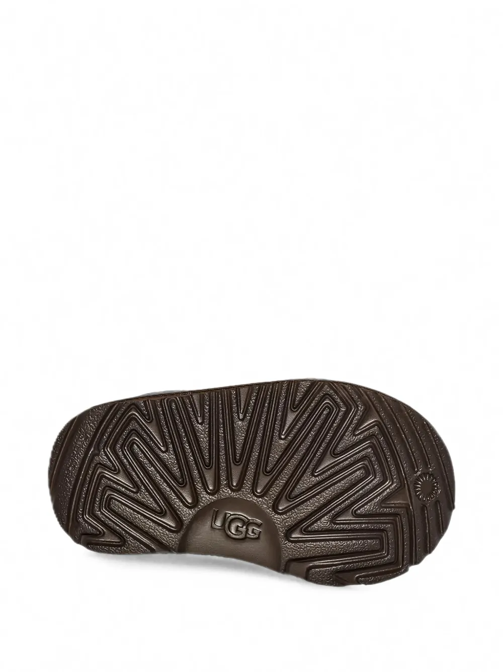 UGG Kids Tasman II braided-trim suede boots Bruin