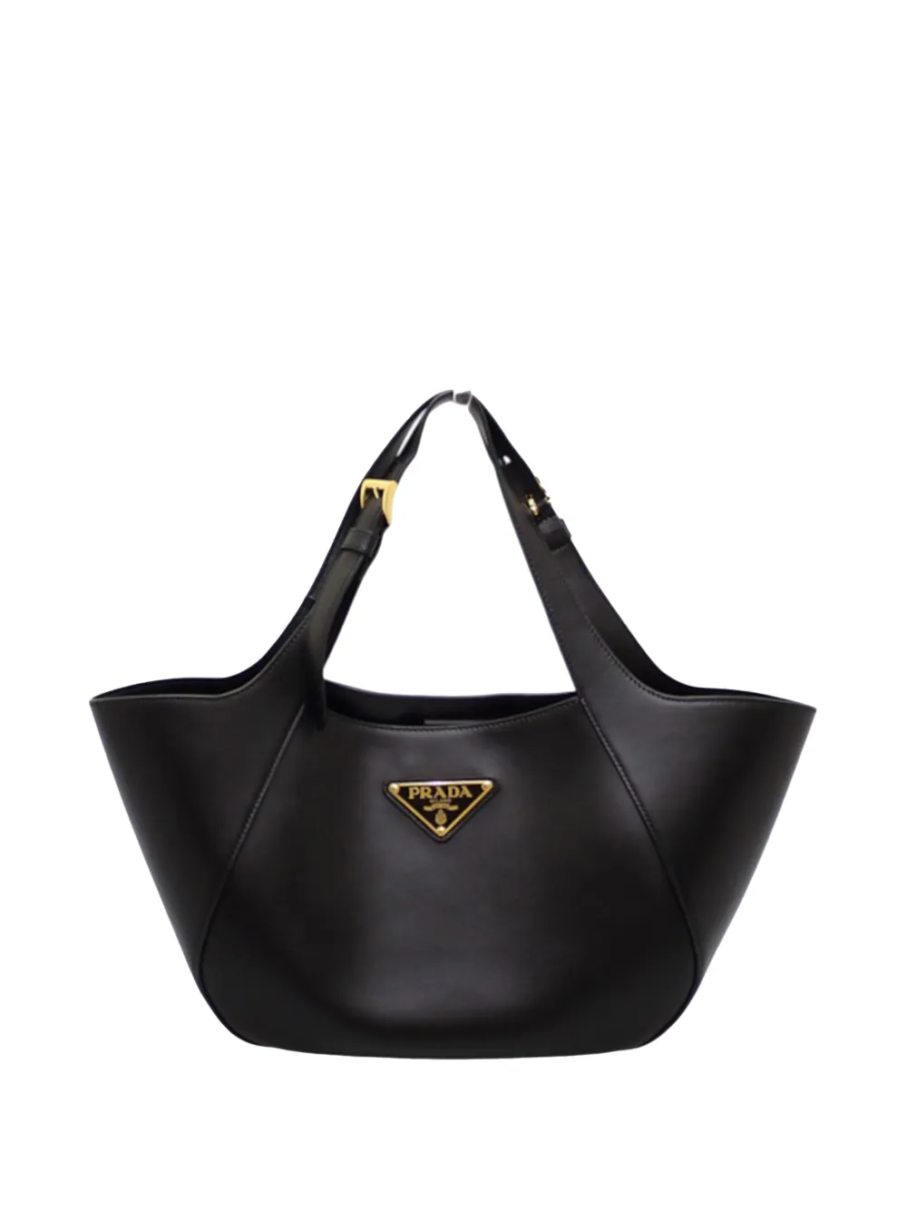 Prada Pre-Owned 2013-2026 Medium Leather tote bag - Nero