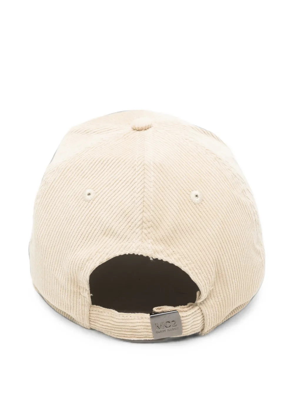 MC2 Saint Barth logo-embroidered corduroy cap Beige
