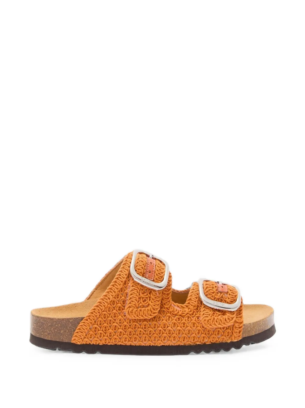 Scholl Noelle crochet-knit slippers - Orange Scholl Noelle crochet-knit slippers - Orange