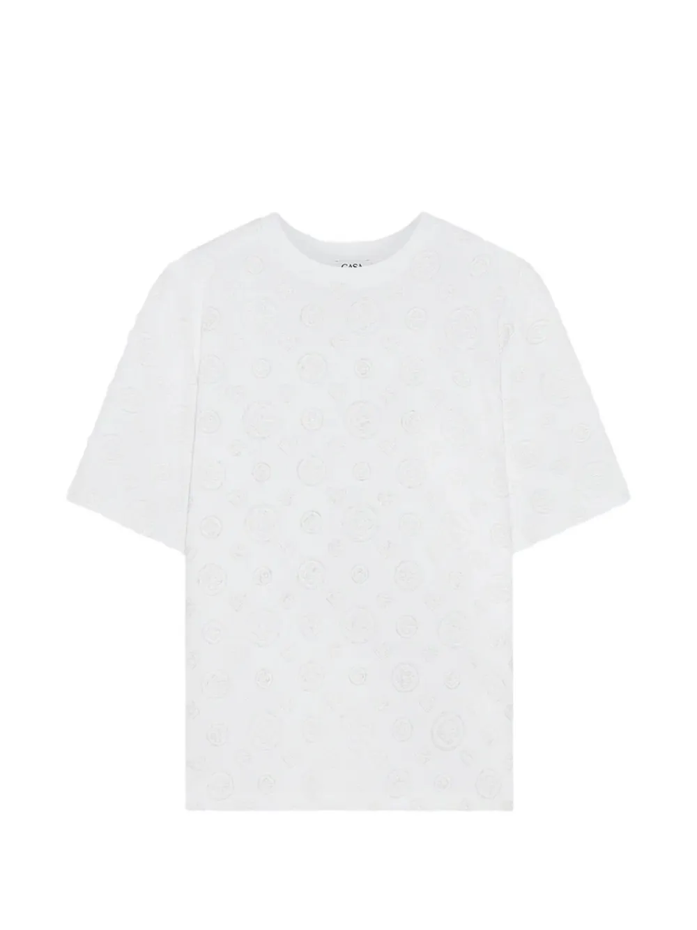 Casablanca crochet short-sleeve T-shirt