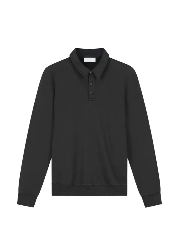 OLAF Signature オーバーサイズ ポロシャツ | ブラック | FARFETCH JP