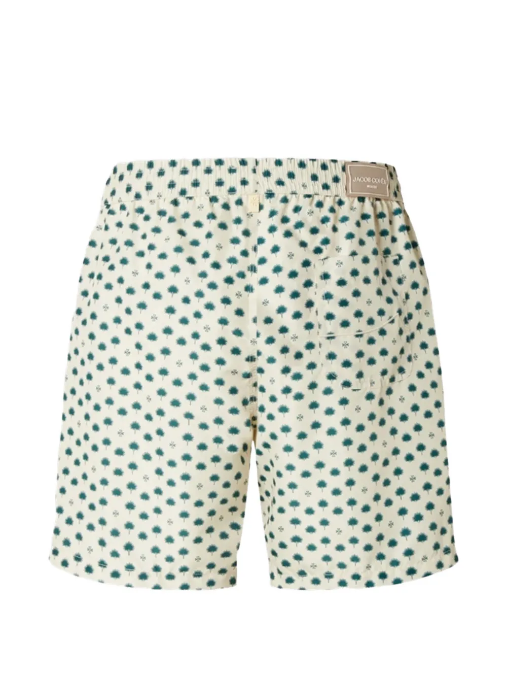 Jacob Cohën palm-tree-print swim shorts Beige