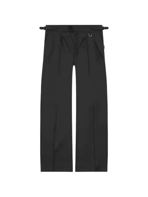 RETERNITY pleated tailored trousers