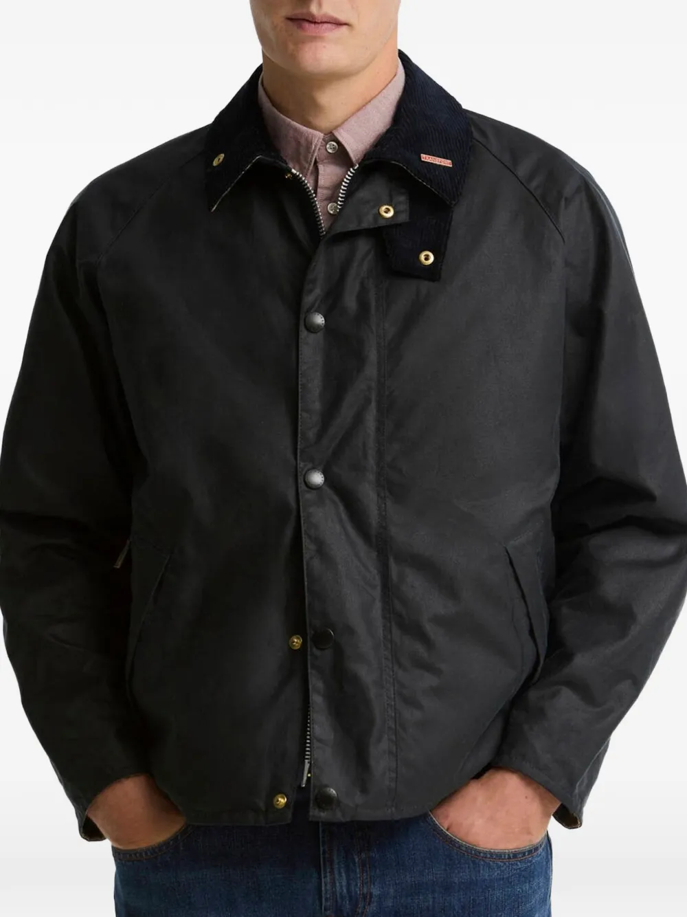 Barbour Icons Transport waxed jacket - Blu