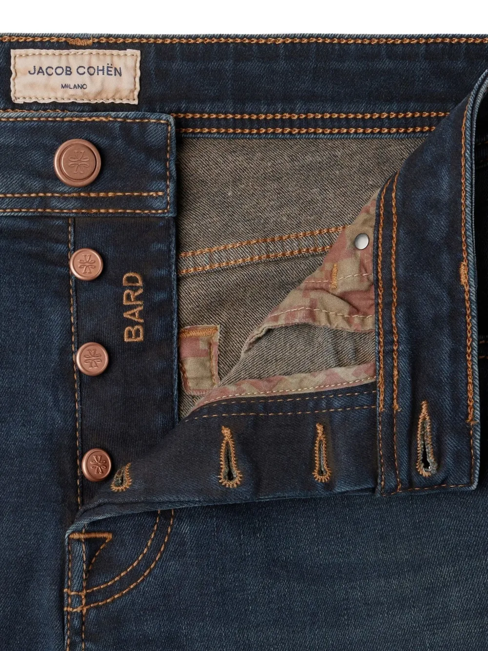 Jacob Cohën Bard slim-fit jeans Blauw