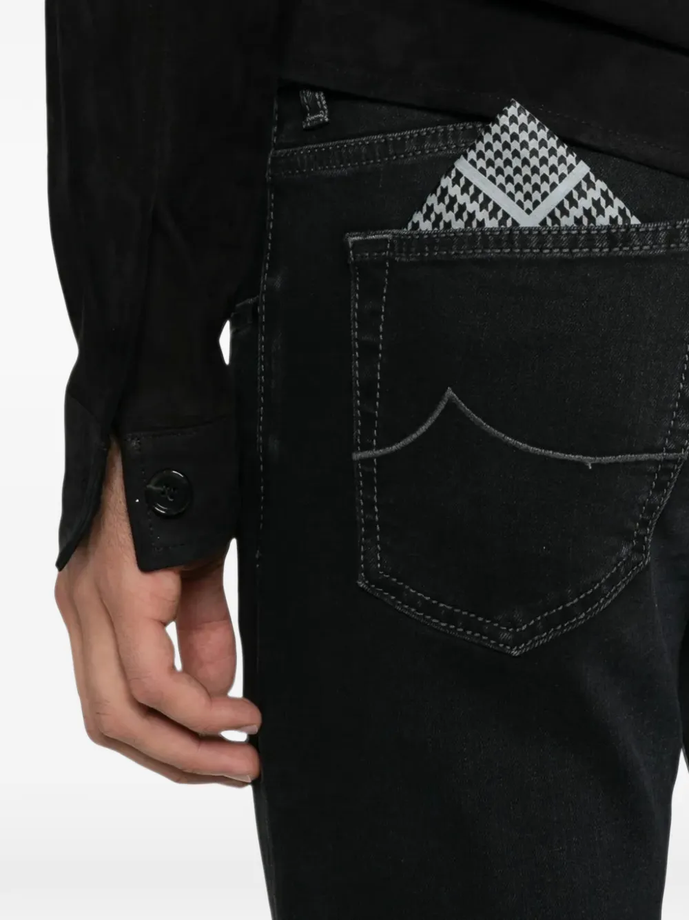 Jacob Cohën Nick super slim-fit jeans Zwart