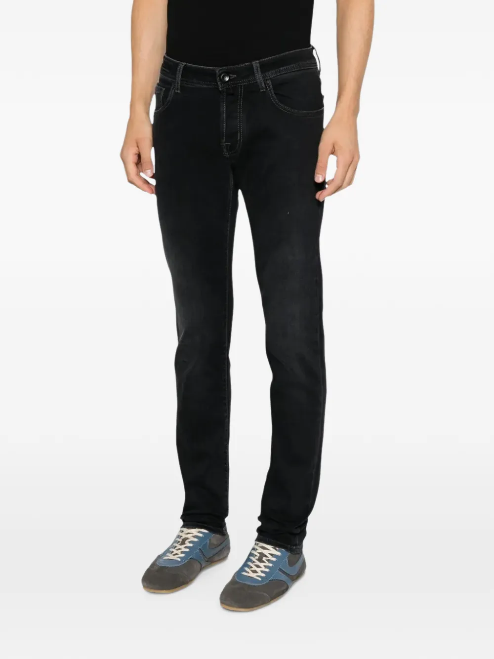 Jacob Cohën Nick super slim-fit jeans Zwart