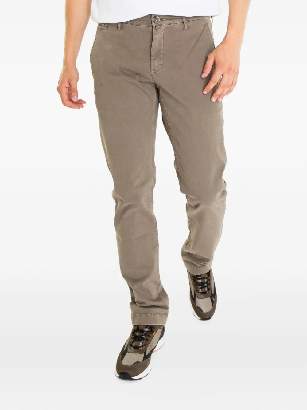Jacob Cohën Bobby slim-fit trousers Beige