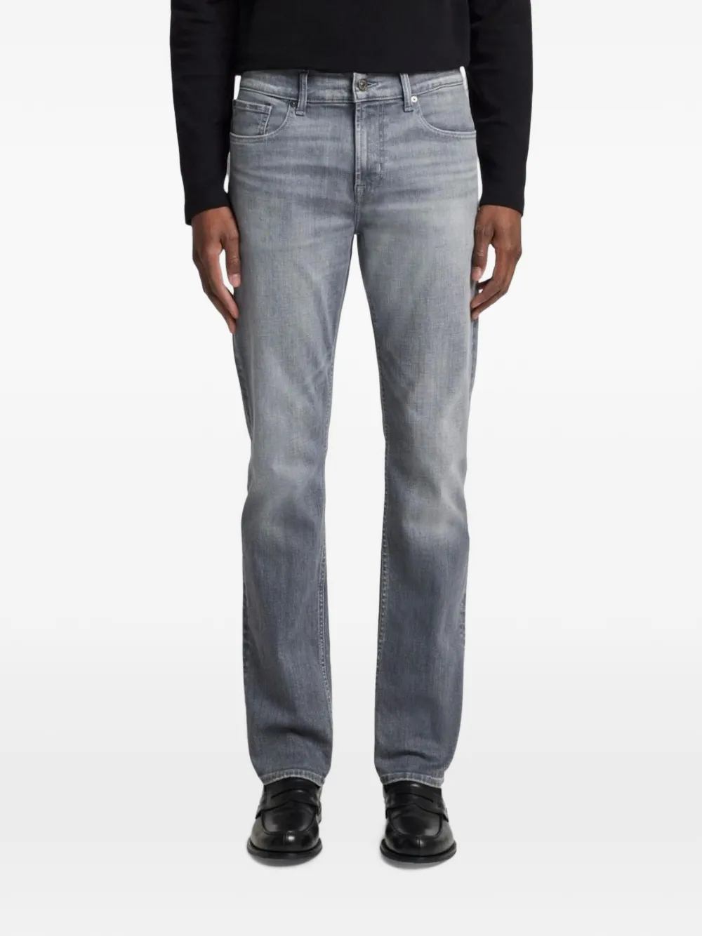 7 For All Mankind Slimmy Hasting slim-fit jeans Grijs