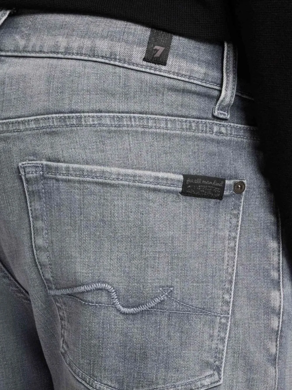 7 For All Mankind Slimmy Hasting slim-fit jeans Grijs