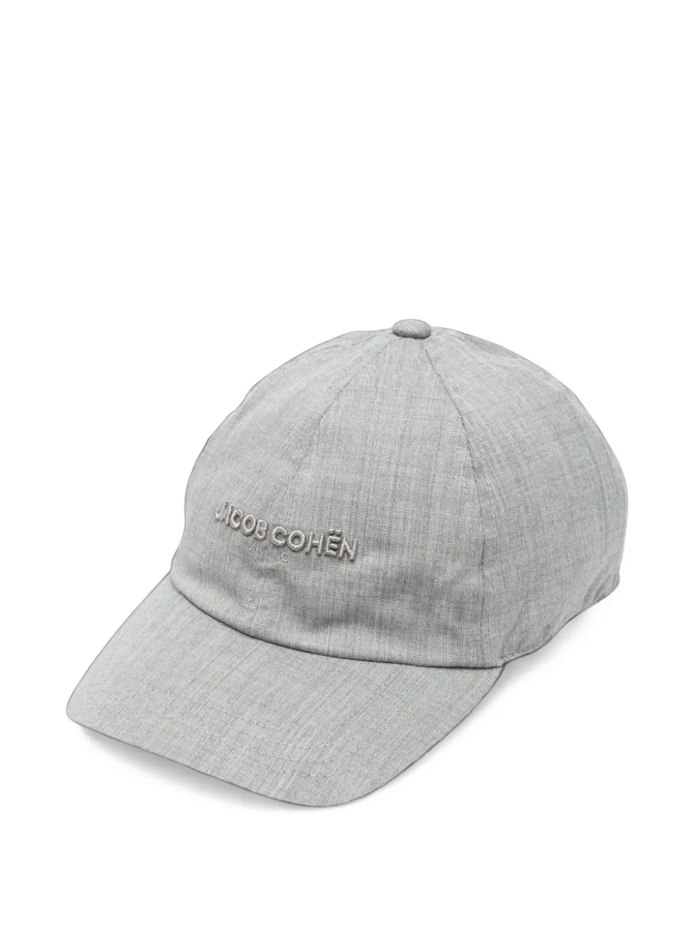 Jacob Cohën logo-embroidered baseball cap - Grau