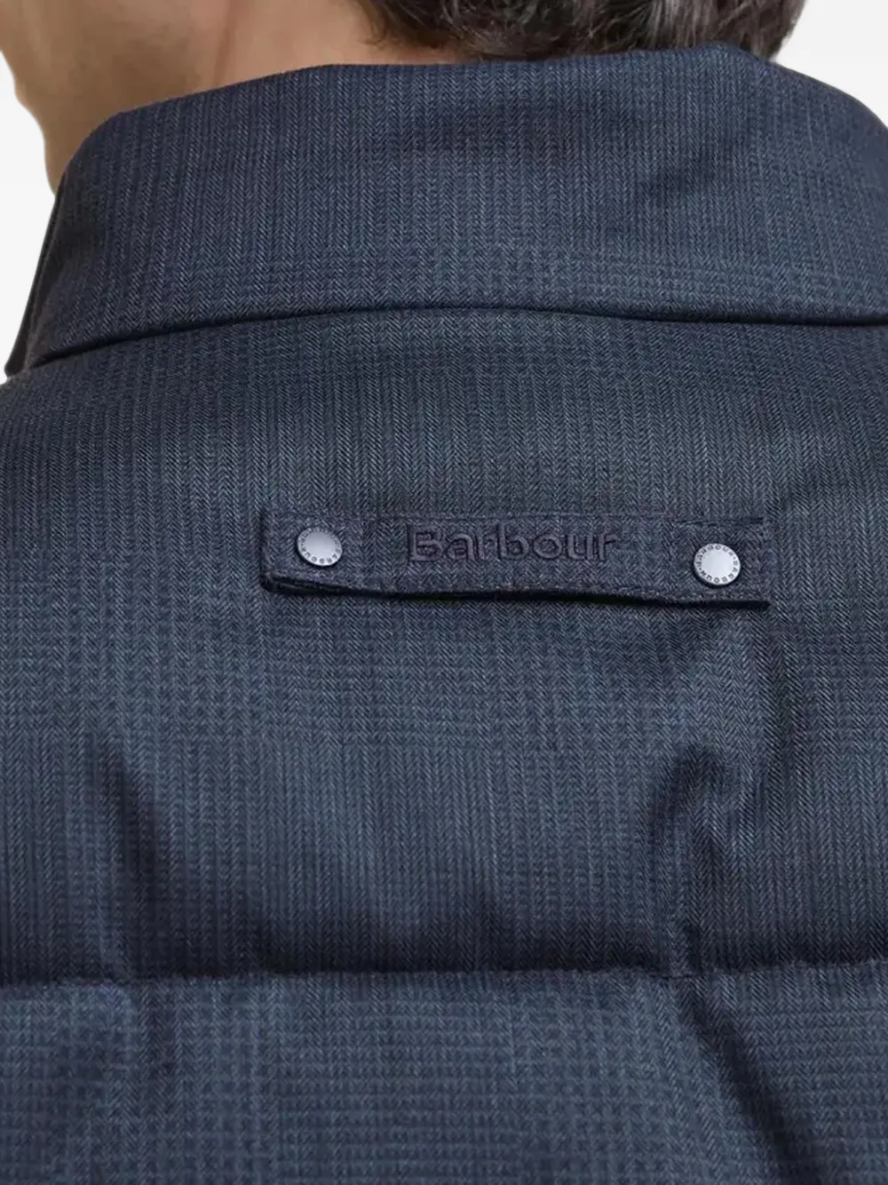 Barbour Northwood gewatteerd jack Blauw