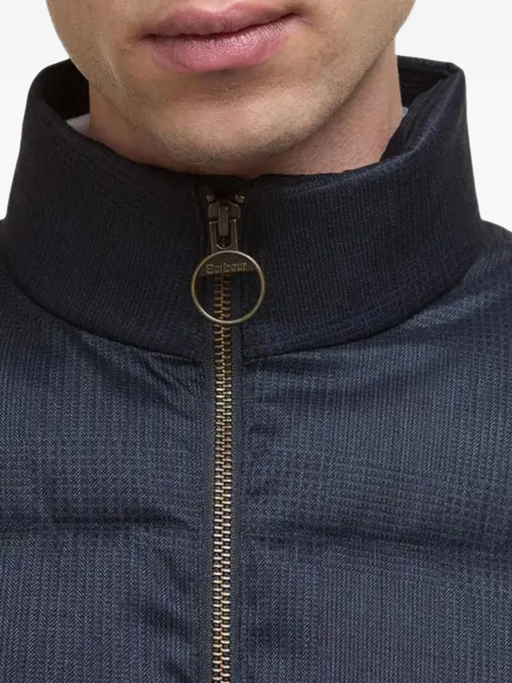 Barbour Northwood gewatteerd jack Blauw