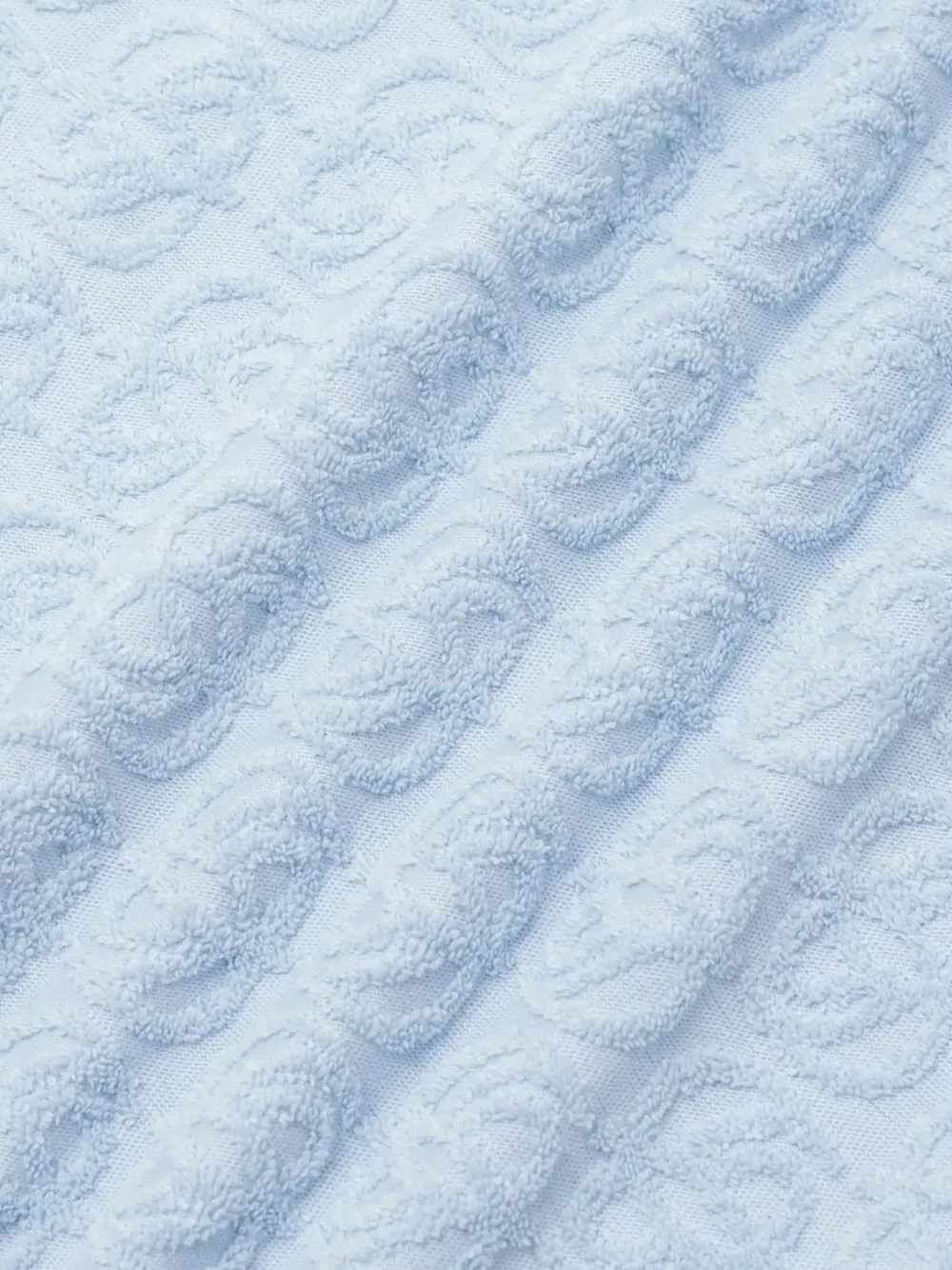 Drôle De Monsieur Overhemd met monogramprint Blauw