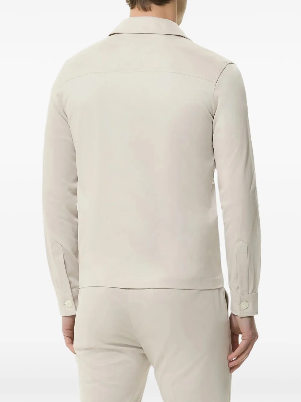 Valenza Shirtjack met rits Grijs