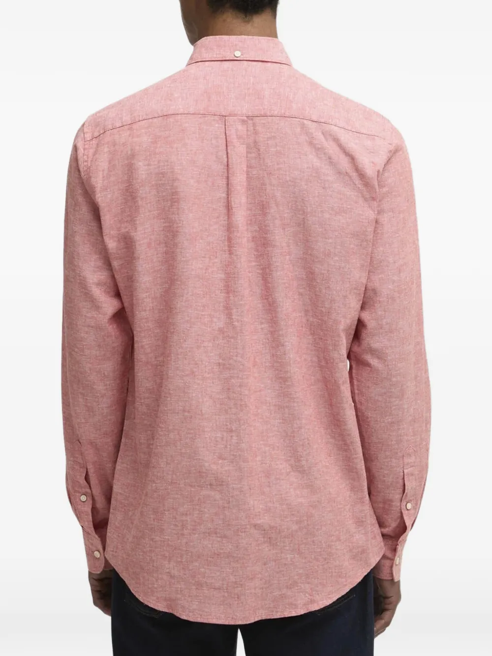 Barbour Nelson tailored shirt Rood
