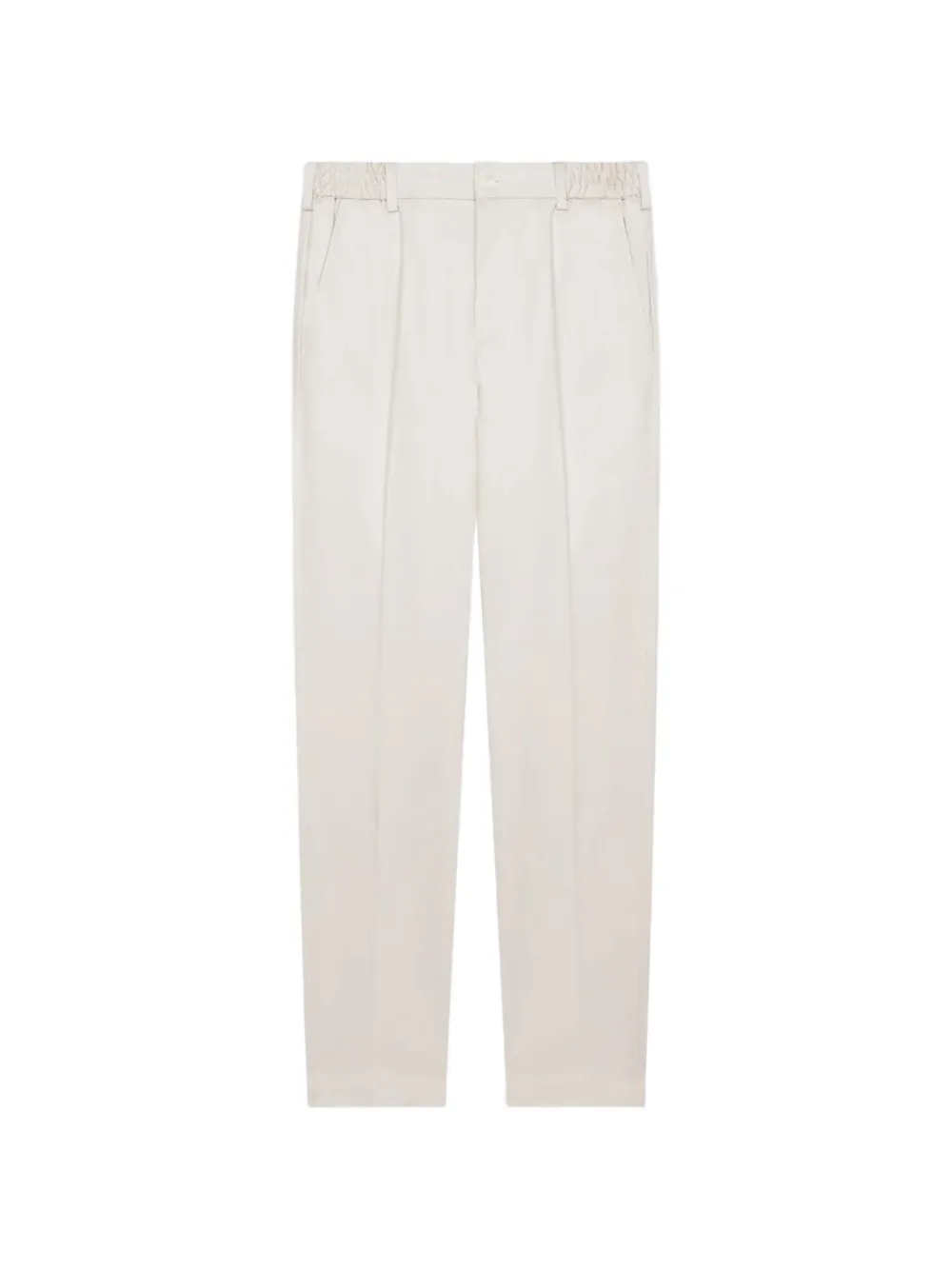 Valenza tapered-leg cotton trousers