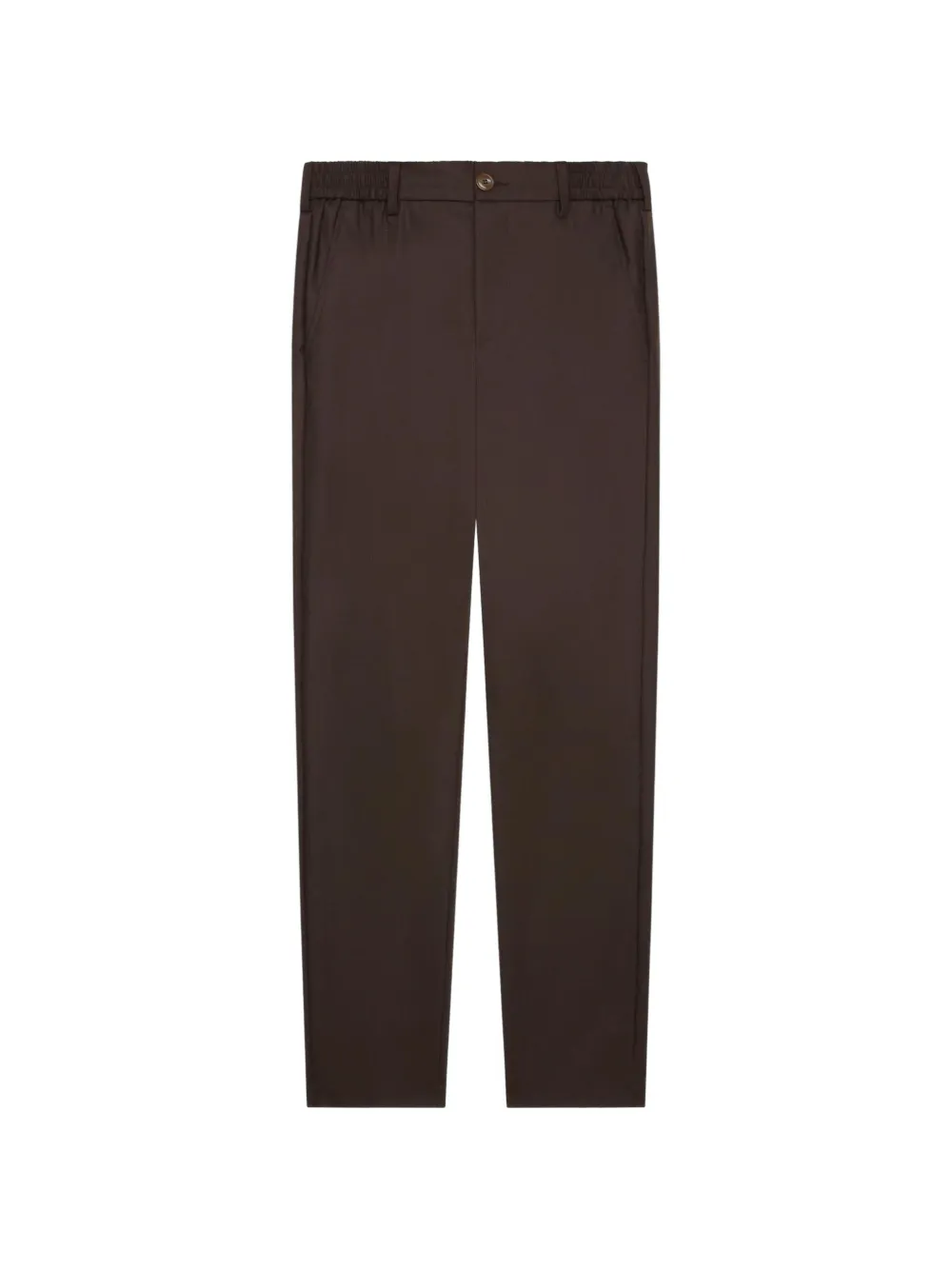Valenza tapered flannel trousers