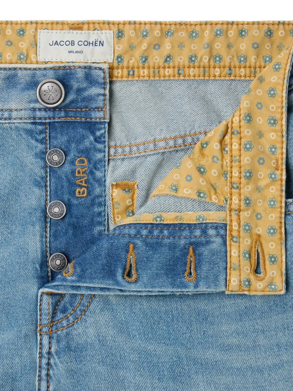 Jacob Cohën Bard slim-fit jeans Blauw