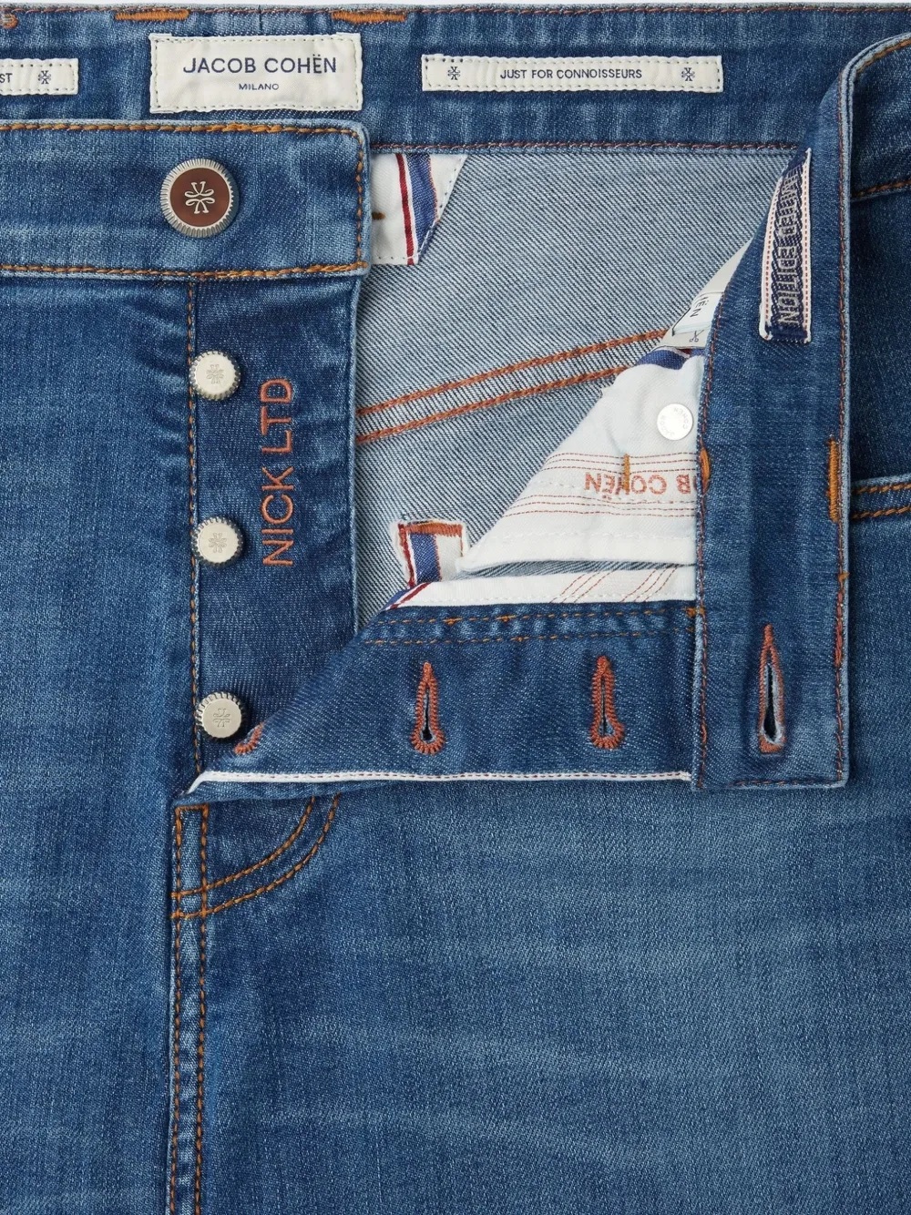 Jacob Cohën Nick Ltd slim-fit jeans Blauw