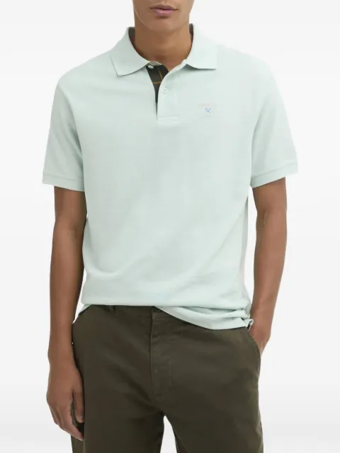 Barbour Tartan pique polo shirt