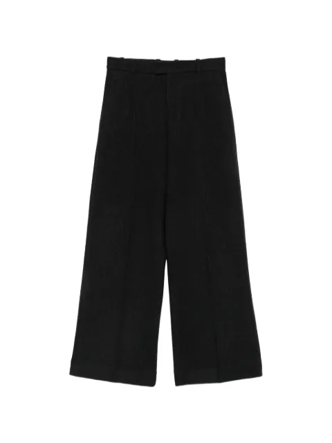 Jacquemus pressed-crease wide-leg trousers