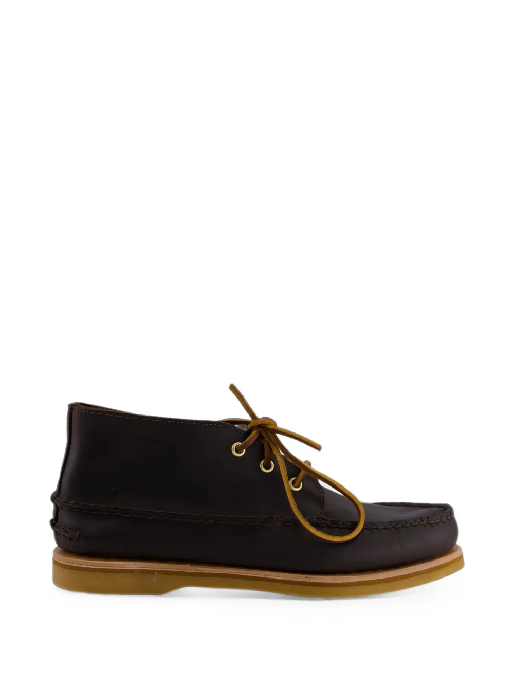 Timberland lace-up boat ankle boots