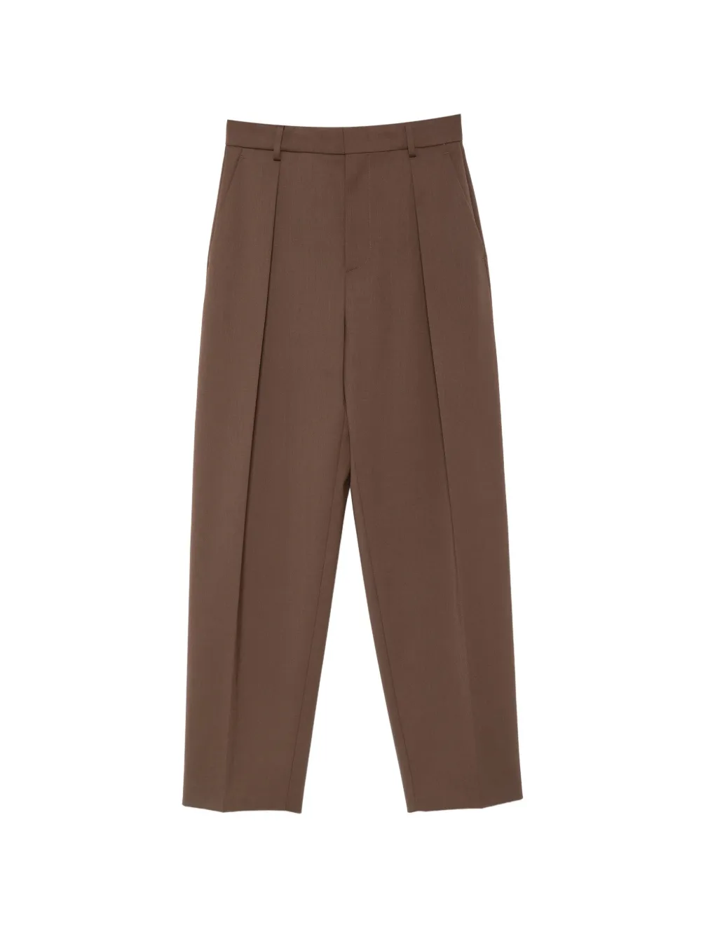 Nº21 pantalon de costume à plis - Marron Nº21 pantalon de costume à plis - Marron