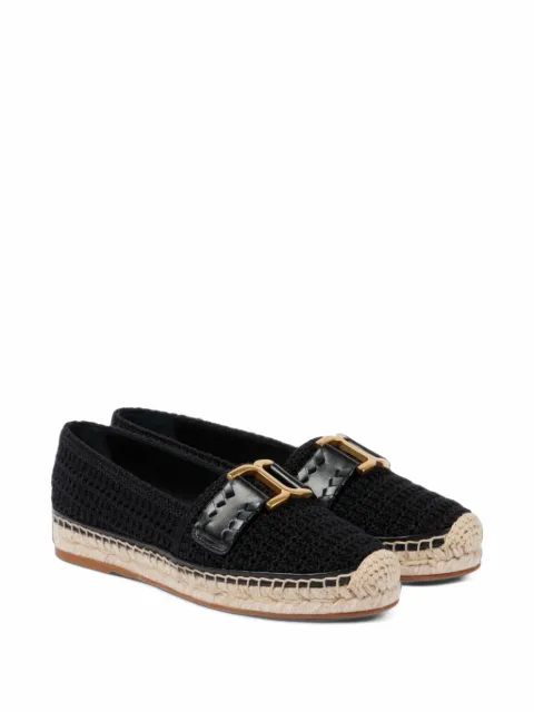 Chloé Marcie crochet espadrilles