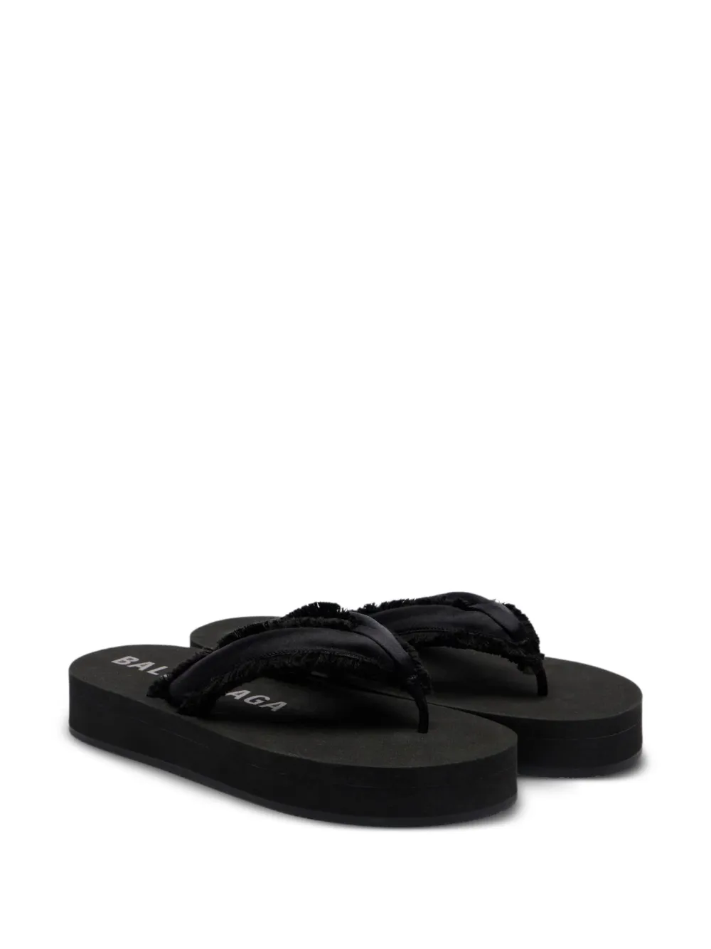 Balenciaga Jet Lag frayed-edge sandals