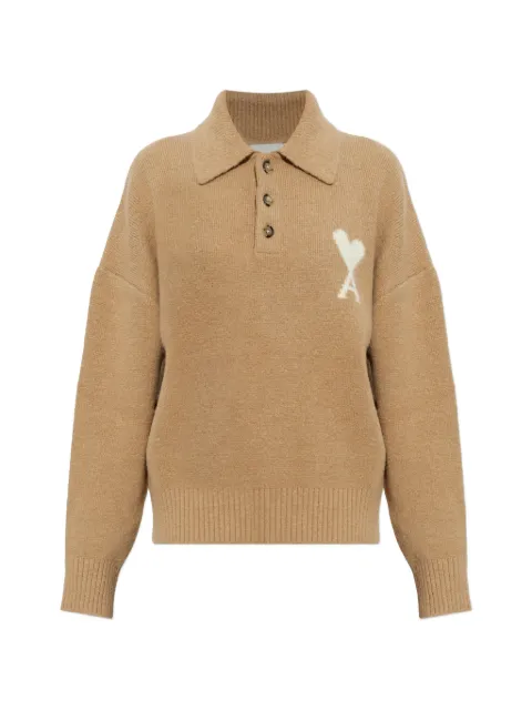 AMI Paris Ami de Coeur polo shirt