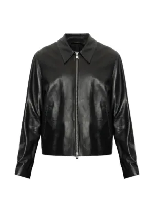 AMI Paris メンズ レザージャケット通販 - FARFETCH