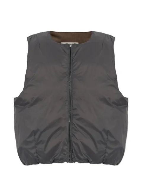 RETHINKIT STUDIOS insulated logo-embroidered reversible gilet