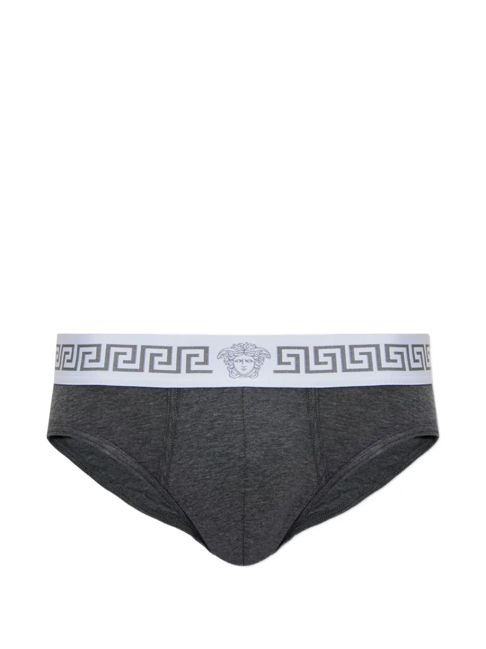 Versace Medusa Greca-waistband briefs - Grigio