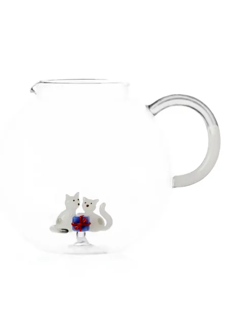Ichendorf Milano cat-motif glass jug