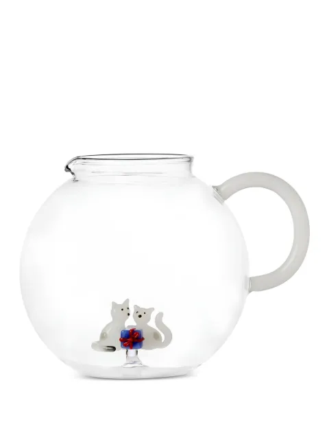 Ichendorf Milano cat-motif glass jug
