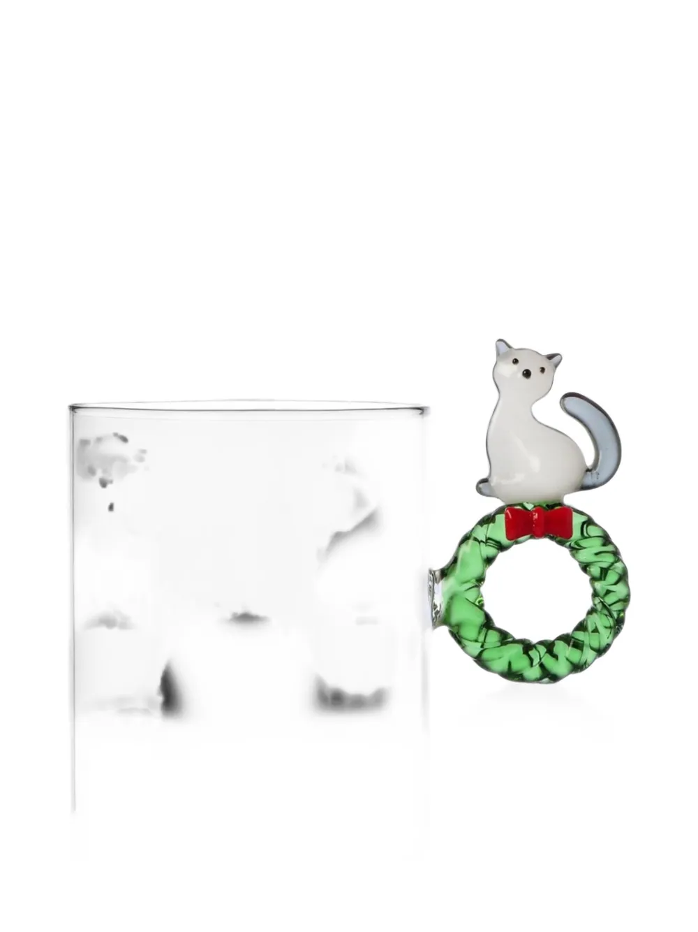 Ichendorf Milano cat wreath-handle mugs (set of two) - Blanc Ichendorf Milano cat wreath-handle mugs (set of two) - Blanc