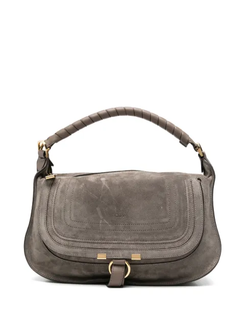 Chloé small Marcie shoulder bag in suede leather