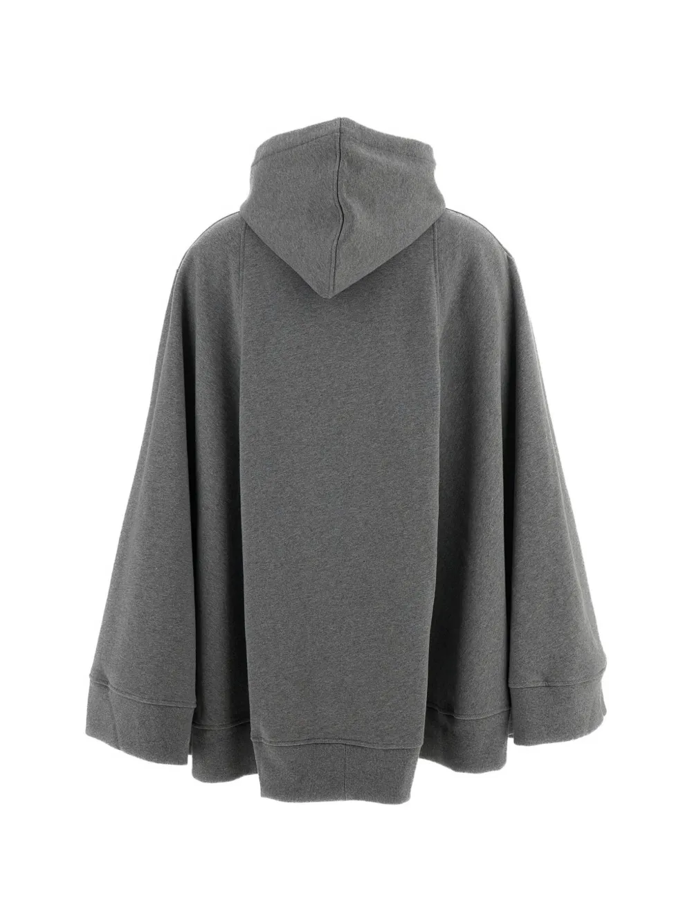 7 For All Mankind zip-up cotton hoodie Grijs