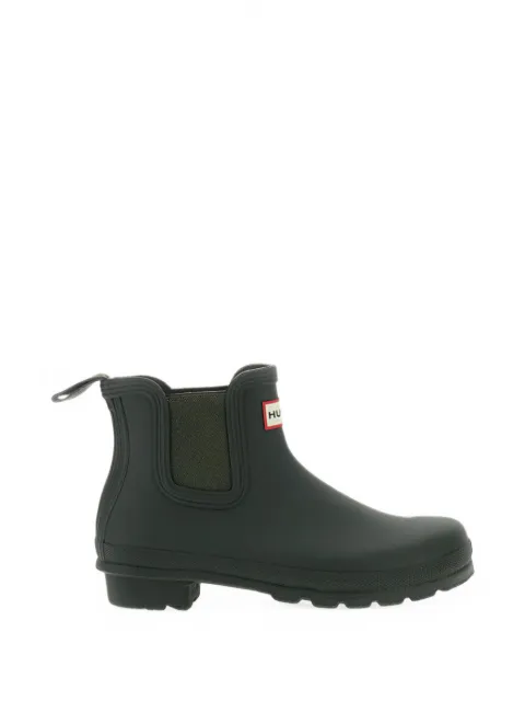 Hunter Commando matte chelsea boots